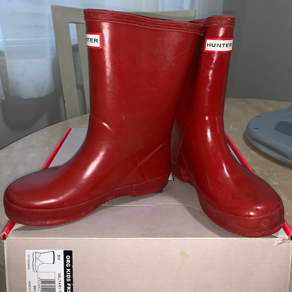 Hunter Rain Boots Girls Size 11